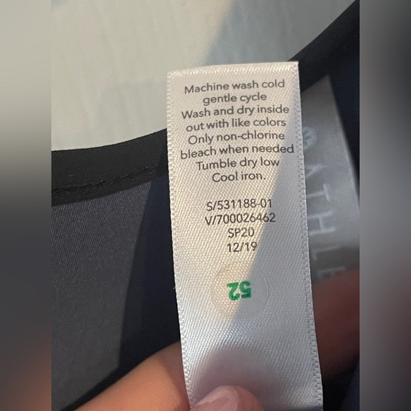 Athleta Featherweight Stretch Cargo Jumpsuit – NWOT, Small, Blue, Sold Out - Picture 6 of 6